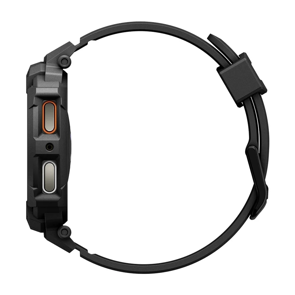 갤럭시워치 일체형 스트랩 케이스 러기드아머프로 갤럭시 워치9, 44mm, 매트블랙 상세 이미지 5