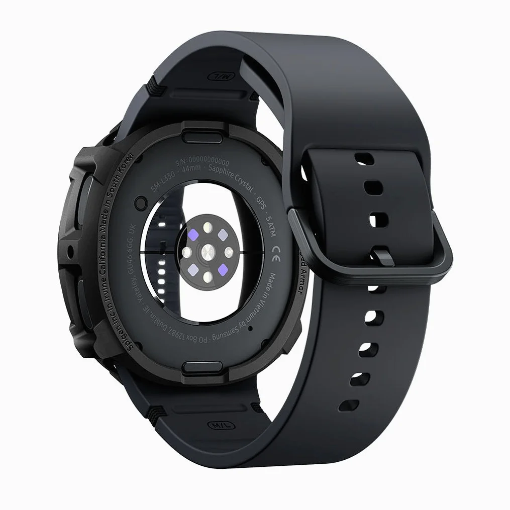 갤럭시워치 케이스 러기드아머 갤럭시 워치9, 44mm, 매트블랙 상세 이미지 2