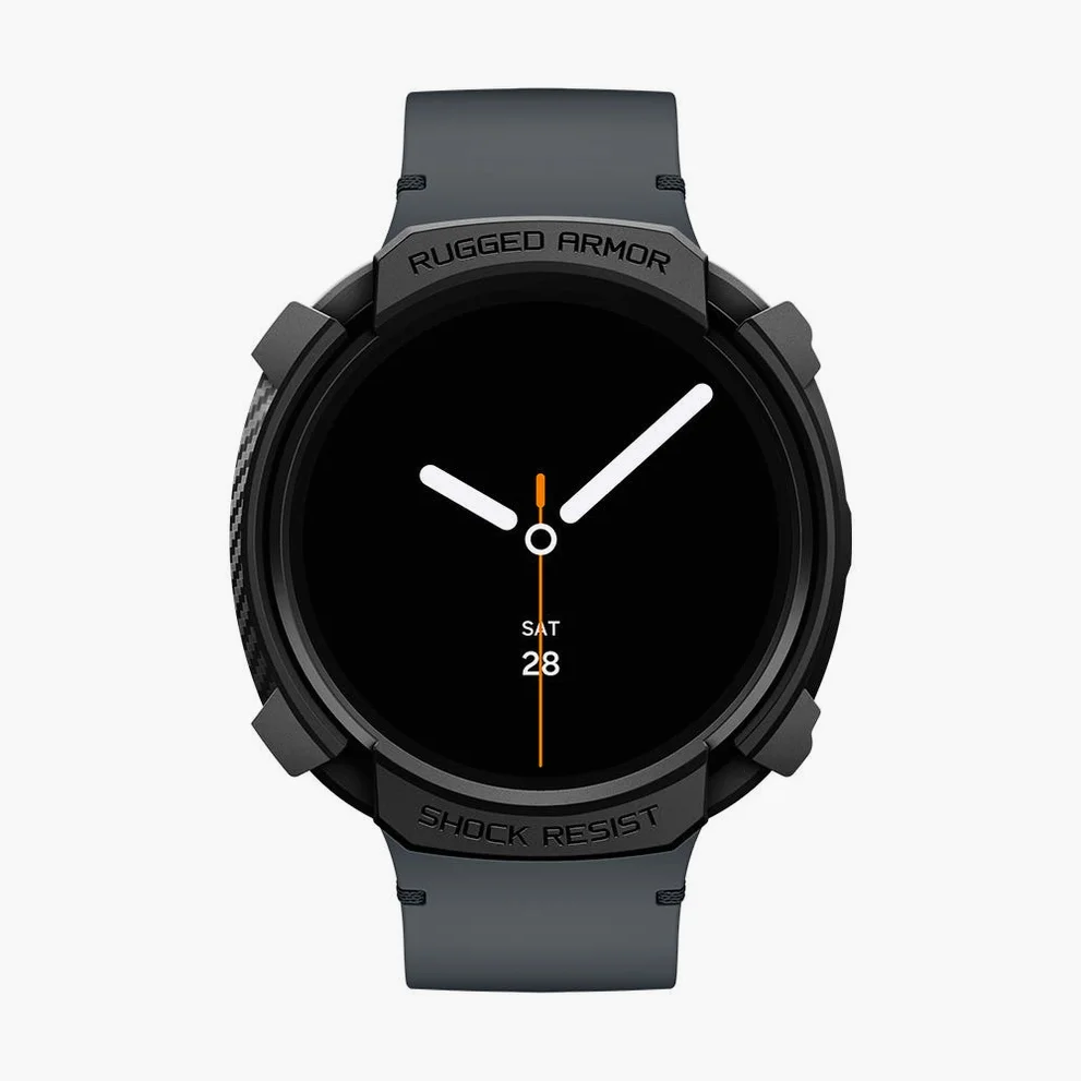 갤럭시워치 케이스 러기드아머 갤럭시 워치9, 44mm, 매트블랙 상세 이미지 4