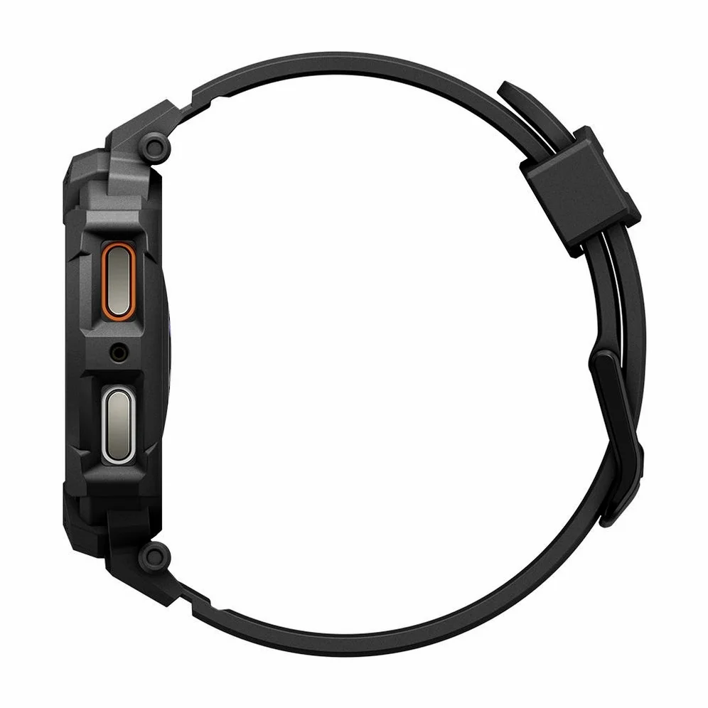 갤럭시워치 일체형 스트랩 케이스 러기드아머프로 갤럭시 워치9, 40mm, 매트블랙 상세 이미지 2