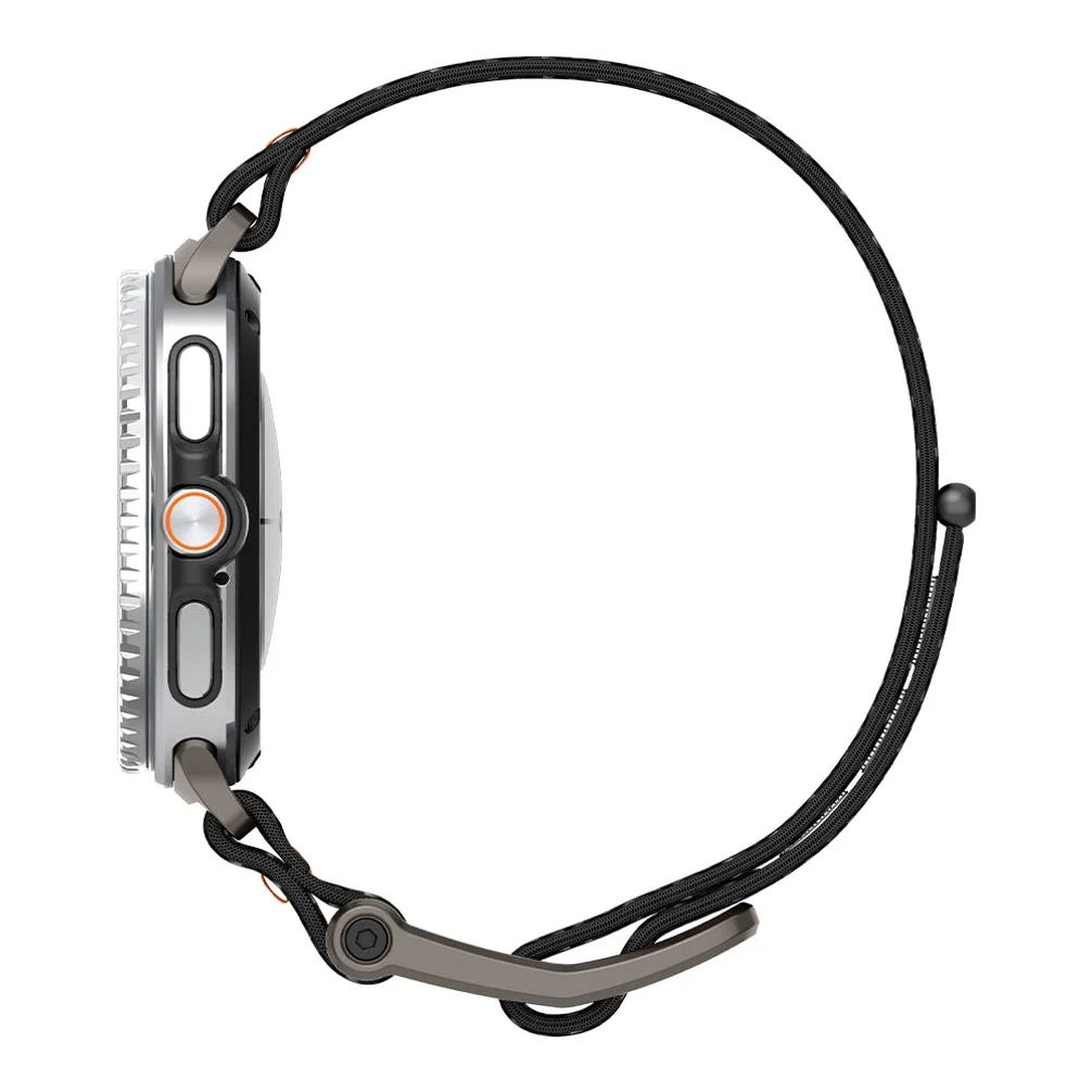갤럭시워치 패브릭 버클 스트랩 밴드 듀라프로플렉스 갤럭시 워치9, 44mm, 블랙 상세 이미지 1