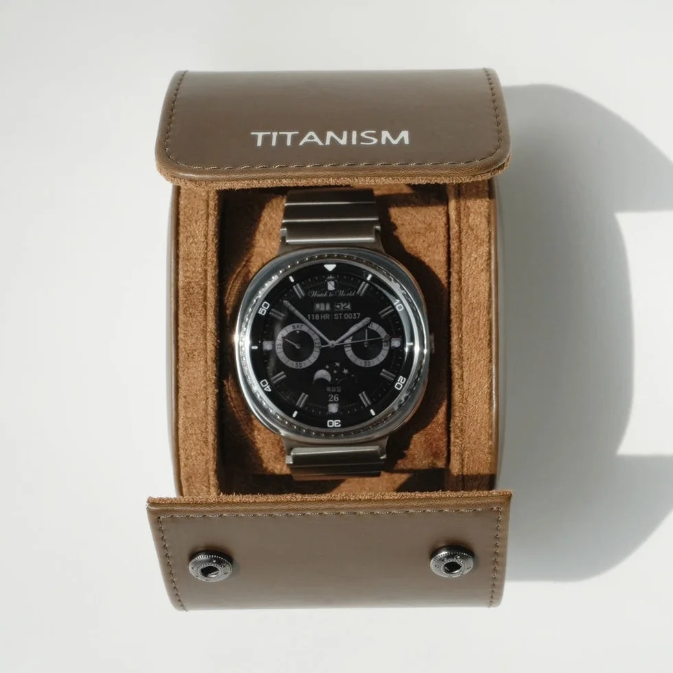 티타니즘 갤럭시워치9 갤럭시워치8 티타늄 스트랩 메탈 시계줄 클래식 46mm 44mm호환 상세 이미지 2