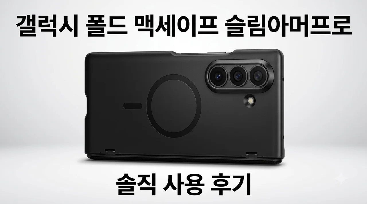 갤럭시 맥세이프 슬림아머프로 폴드 케이스 솔직후기