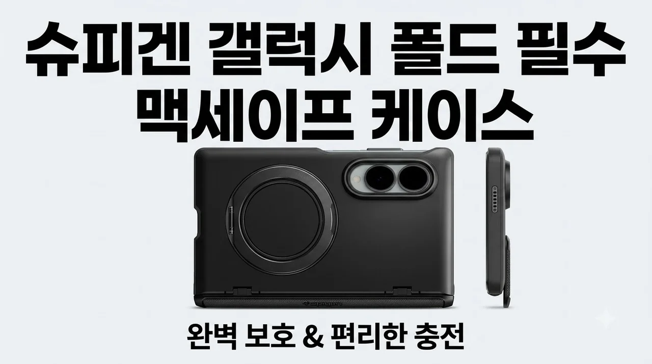 갤럭시 맥세이프 케이스 슈피겐 슬림아머프로S 폴드 필수템인 이유