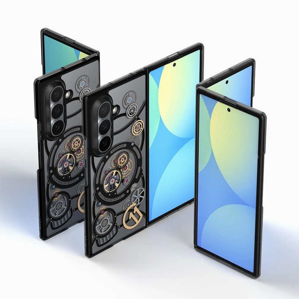 Qi2 20W 인증 갤럭시 맥세이프 케이스 c11 에디션 갤럭시Z 폴드8 울트라, TPU+PC, 크로노스 상세 이미지 4
