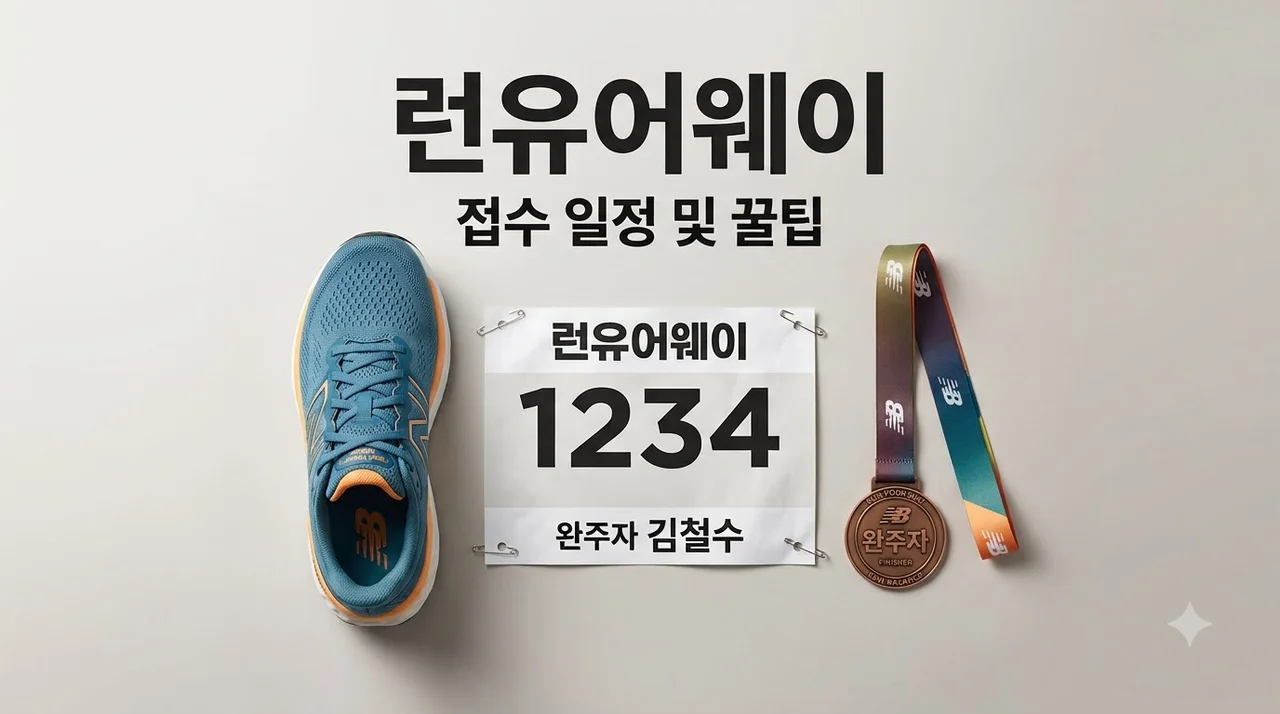 뉴발란스 런유어웨이 10k 2026 접수 일정 및 성공 확률 높이는 꿀팁