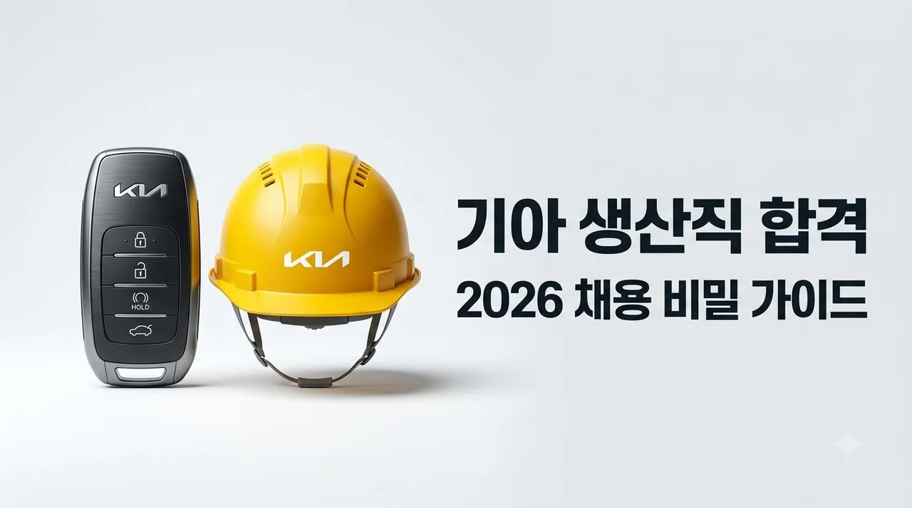 기아 생산직 채용 2026 합격 비결과 스펙 자소서 면접 꿀팁 총정리