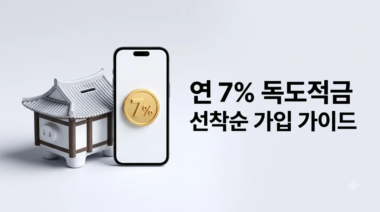 신협 독도사랑적금 연 7% 조건 가입방법 및 선착순 꿀팁 총정리