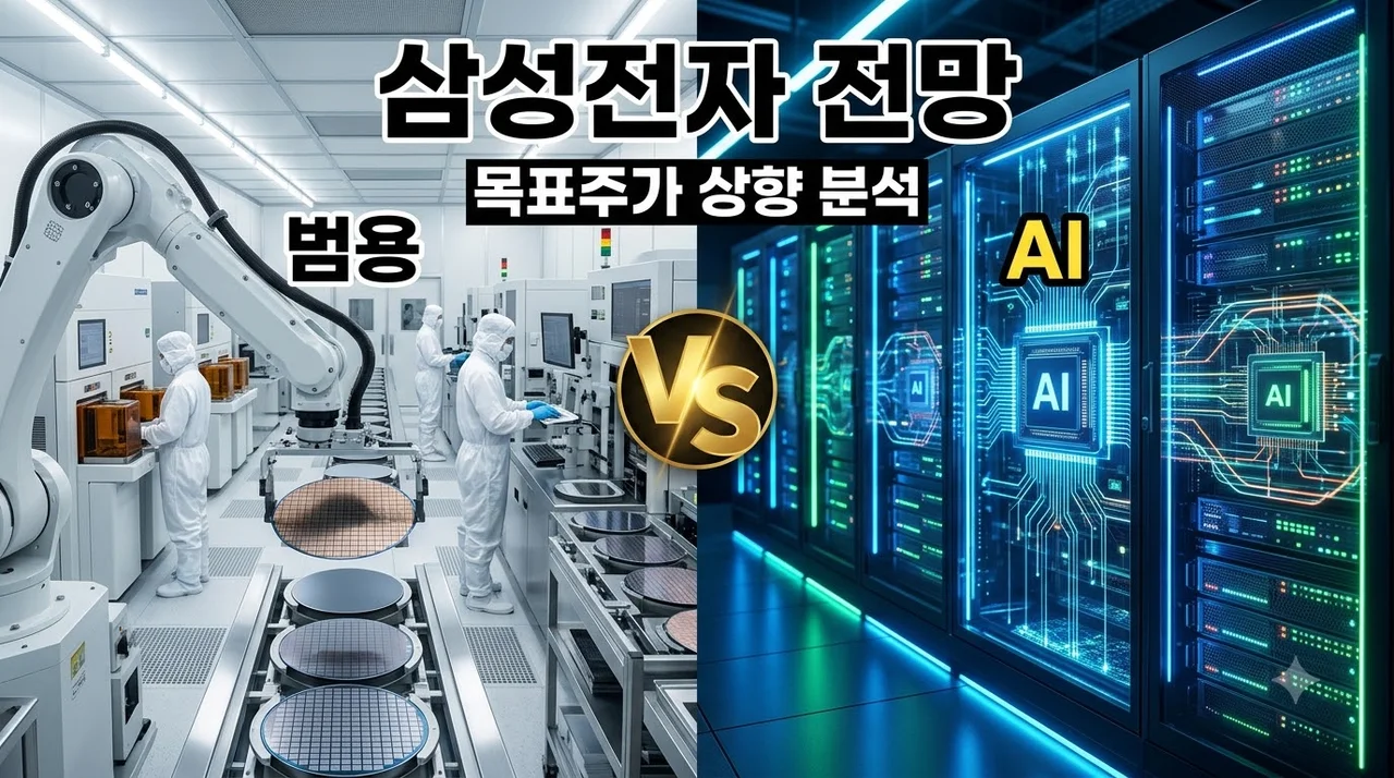 삼성전자 목표주가 일제히 상향! 외국계 IB가 지목한 폭등 원인 3가지