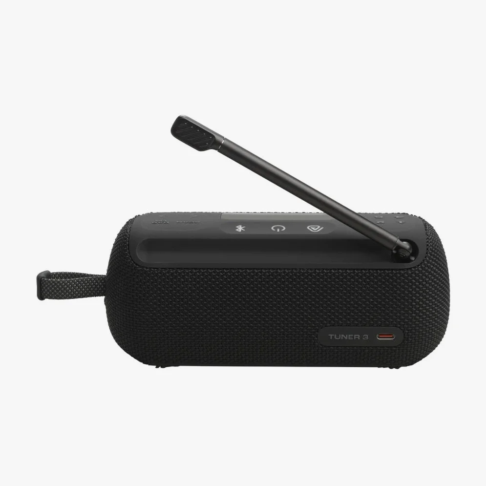 JBL TUNER3 FM라디오 휴대용 무선 블루투스 스피커 블랙 상세 이미지 3