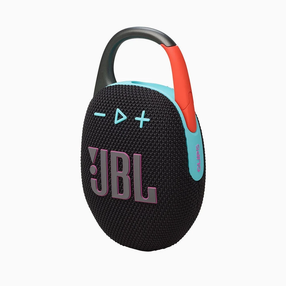 삼성공식파트너 JBL CLIP5 휴대용 등산 캠핑 무선 블루투스 스피커 블랙오렌지 상세 이미지 1