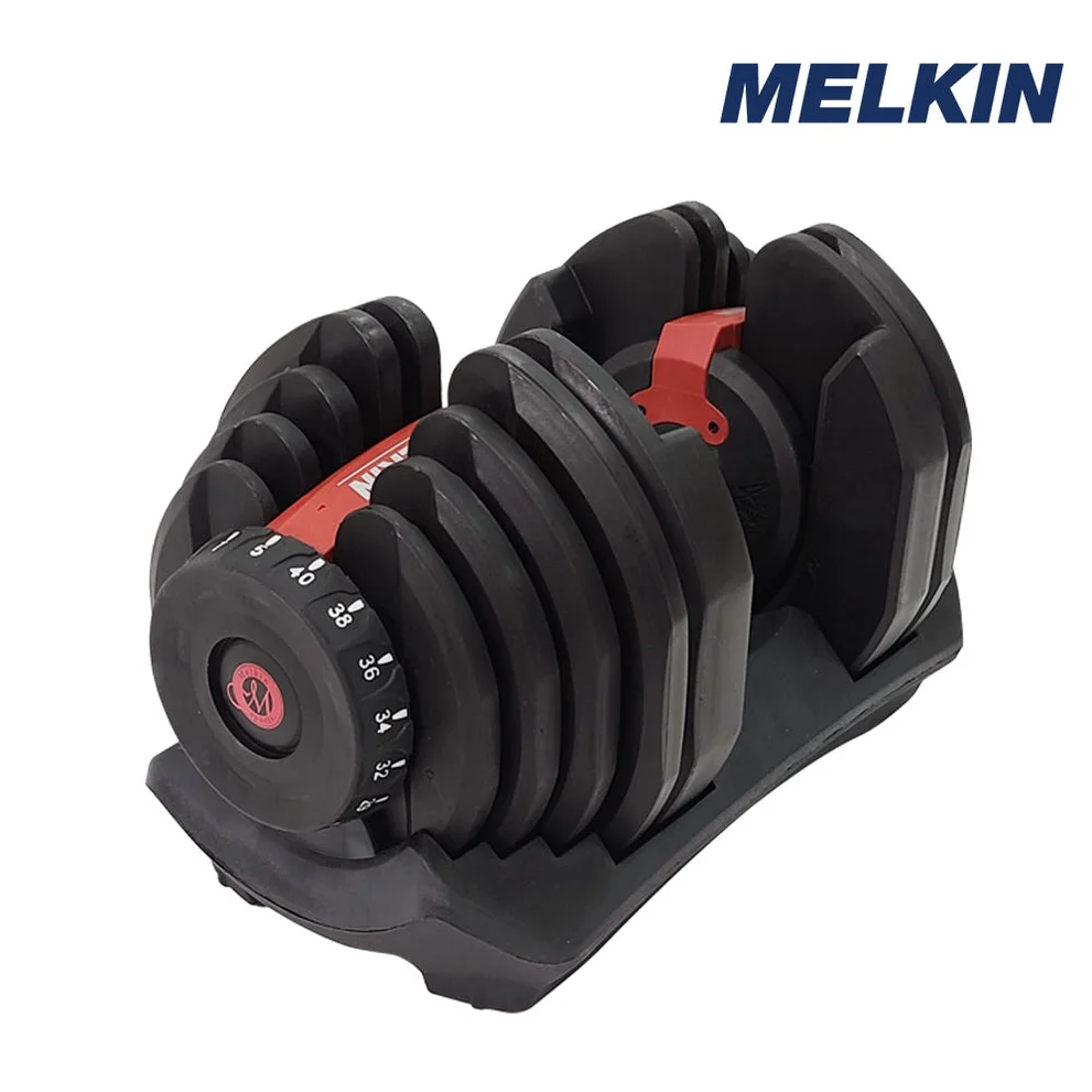 멜킨 무게조절 덤벨 프레스 24kg 세트 15단계 조립식 아령 상세 이미지 4