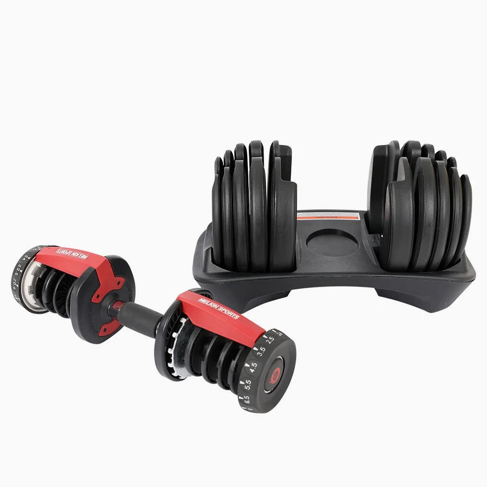 멜킨 무게조절 덤벨 프레스 24kg 세트 15단계 조립식 아령 상세 이미지 8