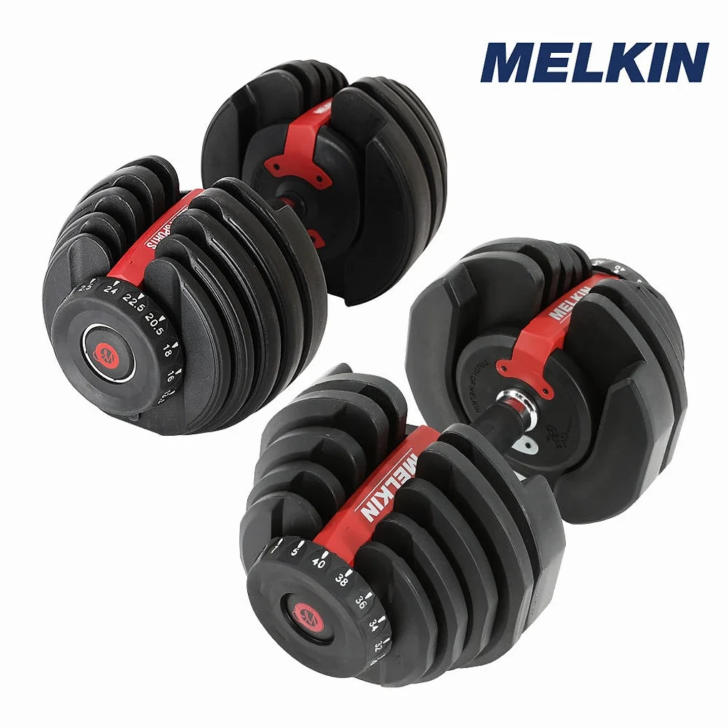 멜킨 무게조절 덤벨 프레스 24kg 세트 15단계 조립식 아령 상세 이미지 9