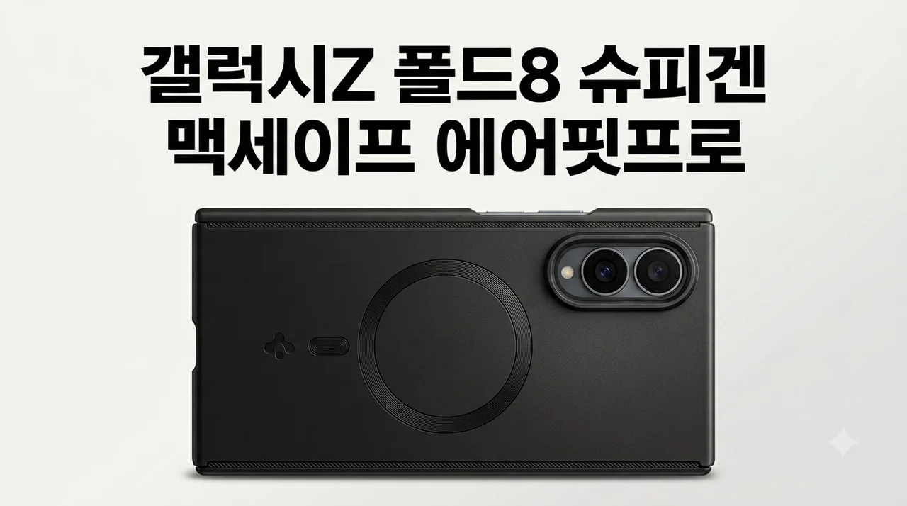 갤럭시Z 폴드8 슈피겐 맥세이프 케이스 에어핏프로 품절 대란인 이유