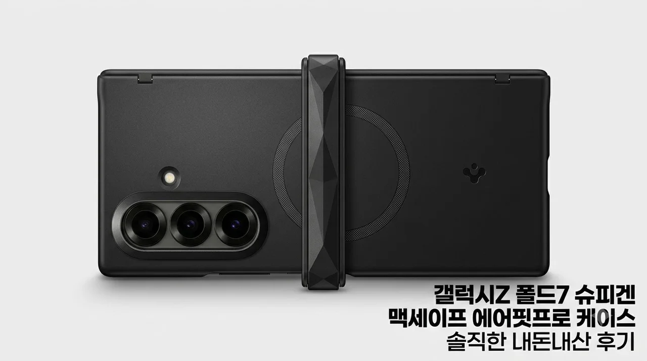 갤럭시Z 폴드7 슈피겐 맥세이프 에어핏프로 케이스 솔직한 내돈내산 후기