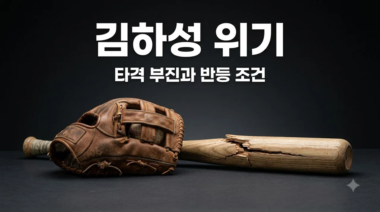 김하성 타율·장타율 추락, 슬럼프가 아닌 충격적인 3가지 진짜 이유