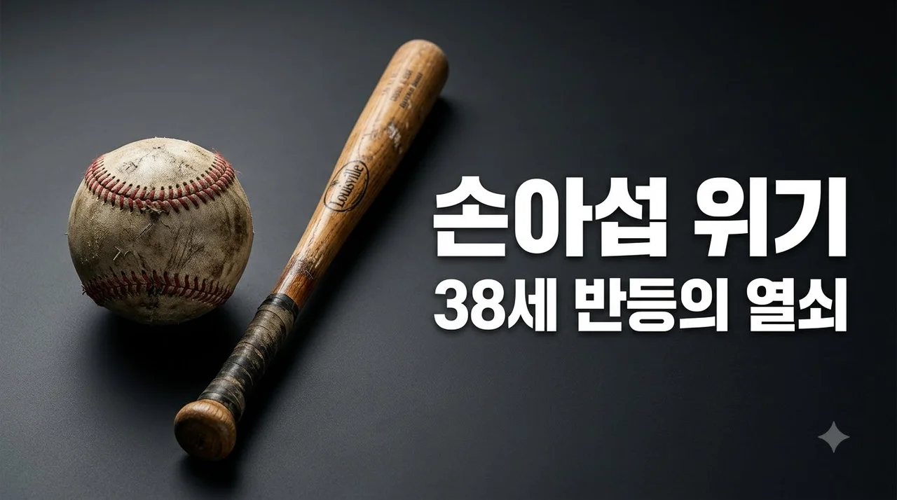 두산 손아섭 38세에 최대 위기, 에이징 커브와 반등 가능성 분석