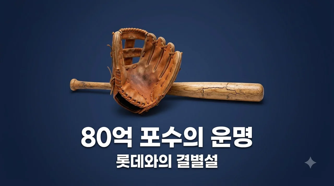 유강남 롯데와 이별 가능성 진짜일까? 80억 포수의 냉정한 현실