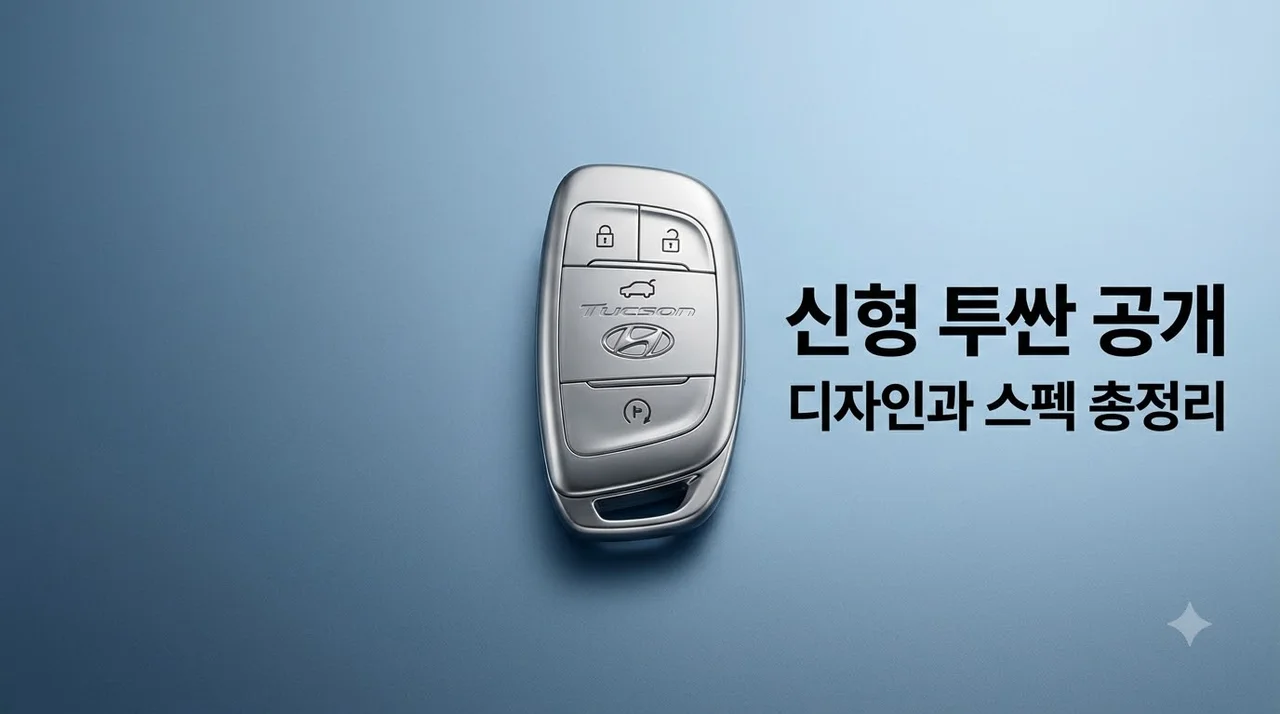 디 올 뉴 투싼 풀체인지 디자인 공개, 역대급 변화와 핵심 관전 포인트 3가지