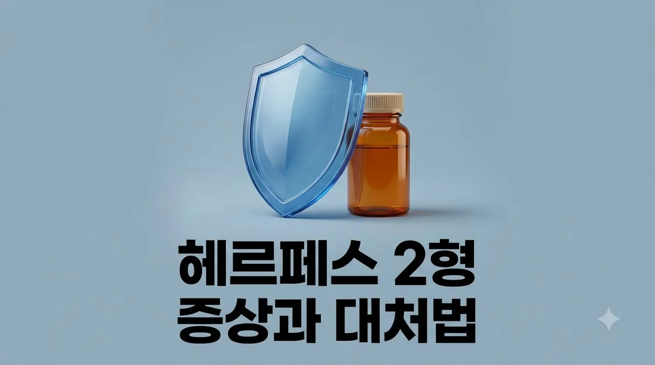 헤르페스 2형 증상 치료법과 재발 방지를 위한 대처 가이드