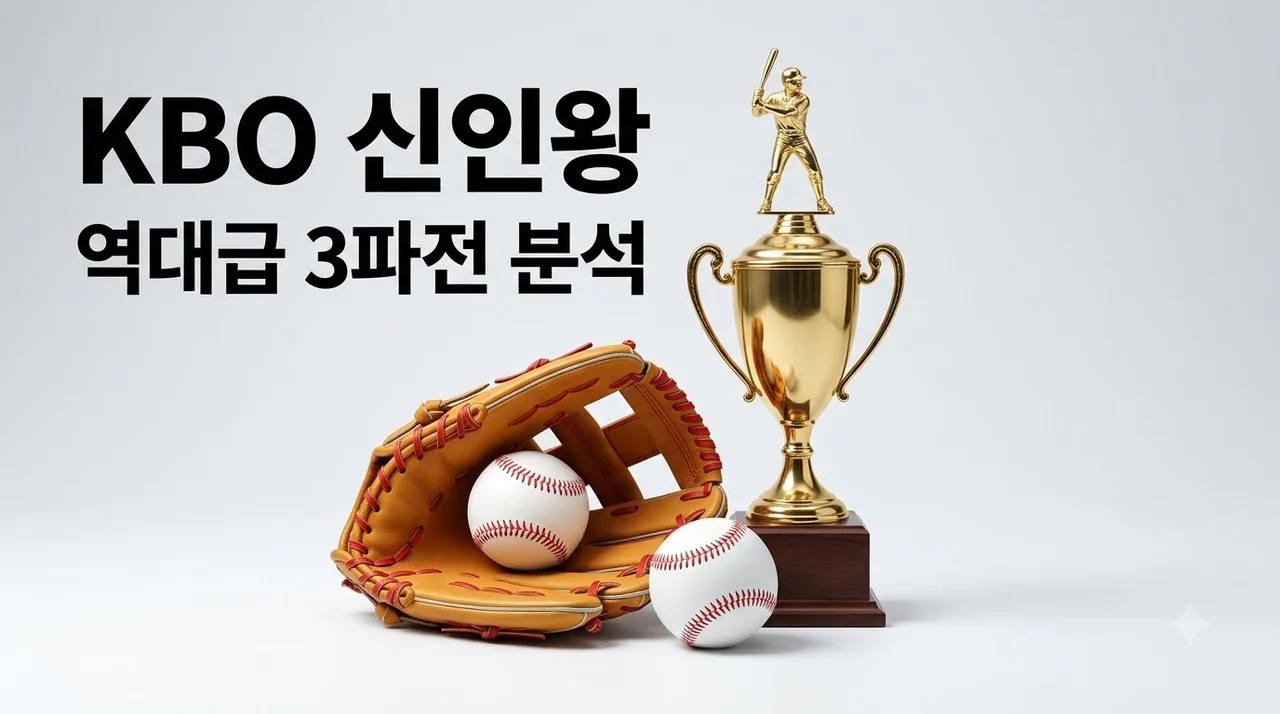 KBO 신인왕 허인서·문정빈·김민준 3파전 분석! 최종 승자는?