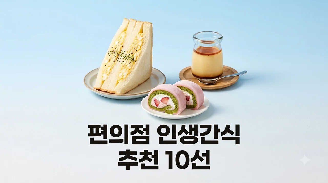 일본 편의점 추천 간식 10선 실패 없는 편의점 털기 꿀팁