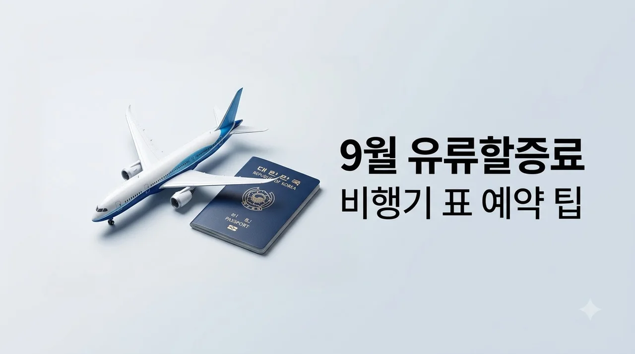 9월 유류할증료 인하 소식! 대한항공 아시아나 항공권 예약 타이밍 꿀팁
