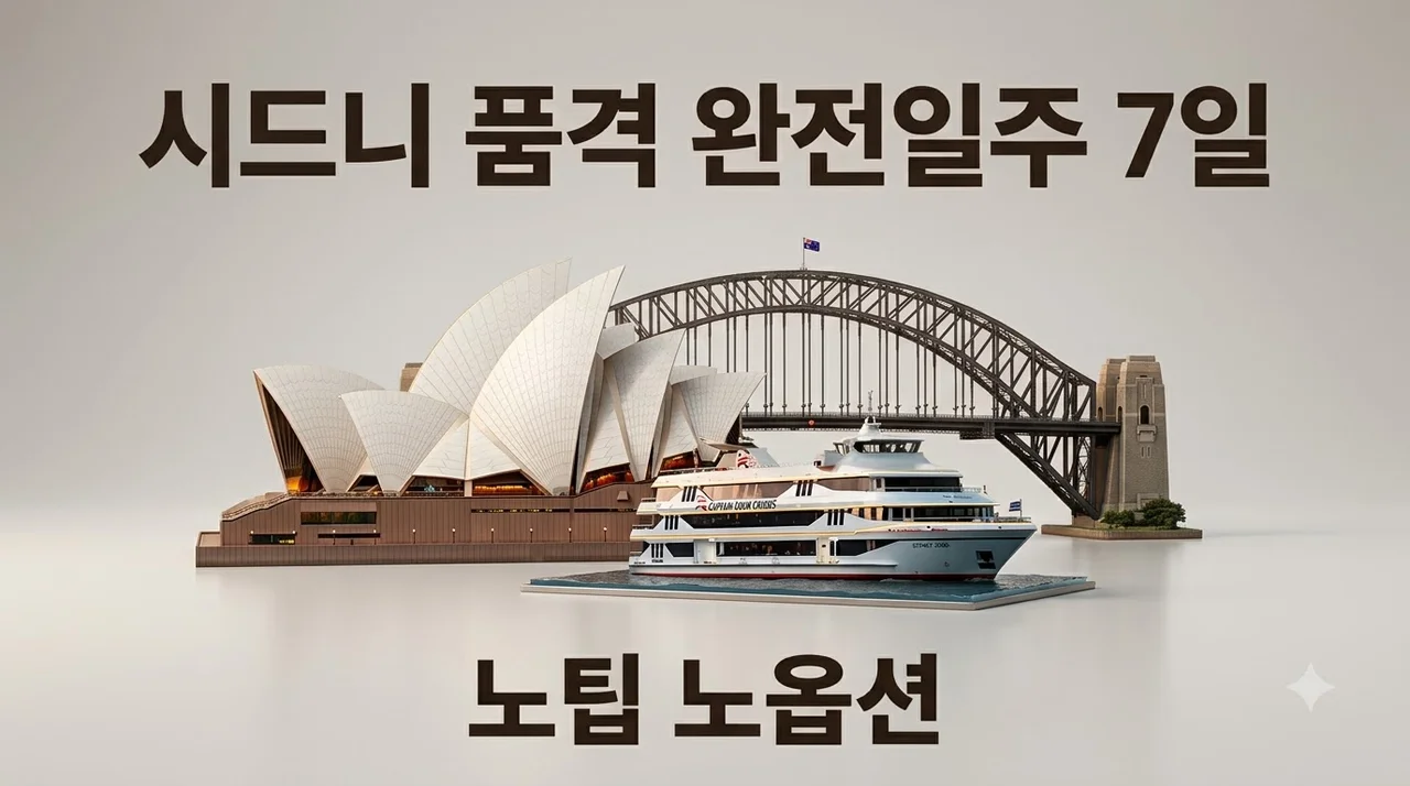 시드니 완전일주 7일, 250만 원대 노팁노옵션 품격 여행