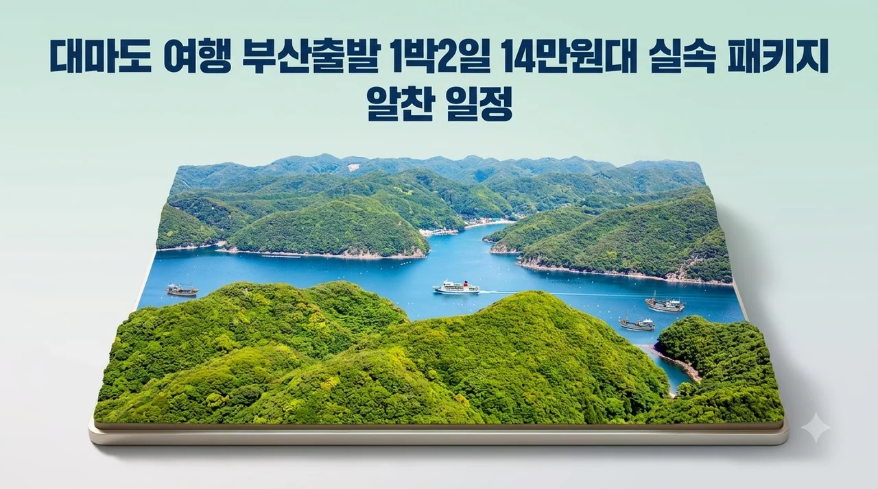 대마도 여행 부산출발 1박2일 14만원대 실속 패키지