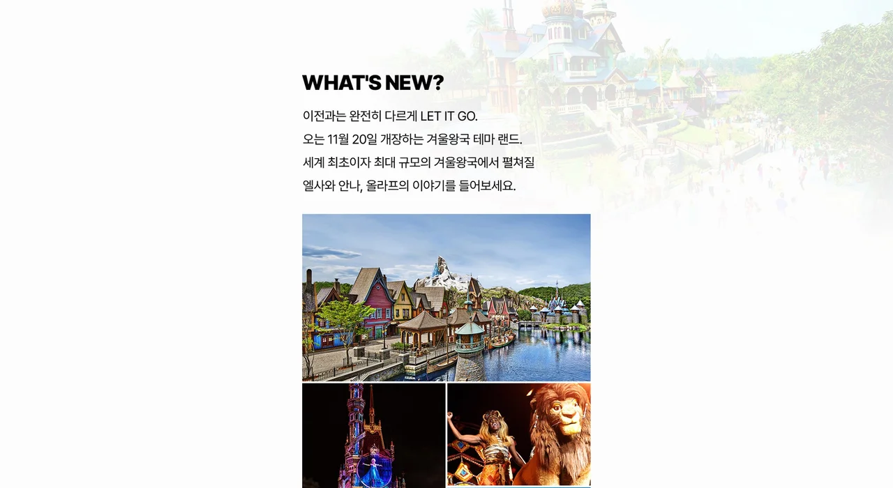 [노쇼핑/홍콩 디즈니랜드 3일] 자유이용권 + 핵심관광 포함 여행 사진