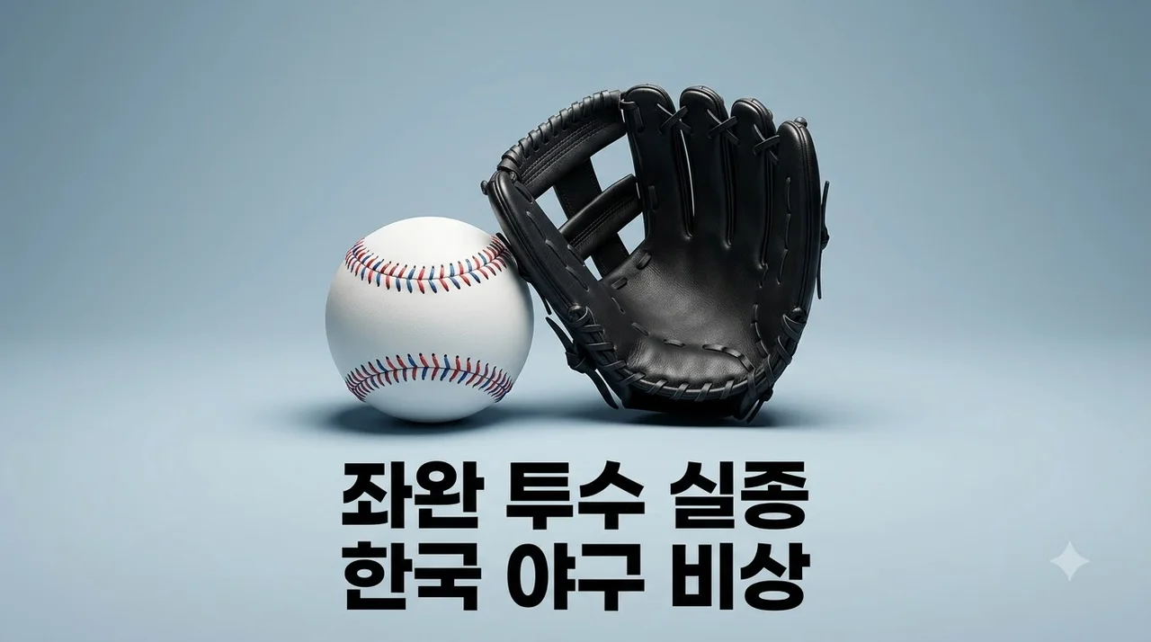 한국 야구 좌투 라인 전멸, 국가대표 마운드 비상과 세대교체 해결책