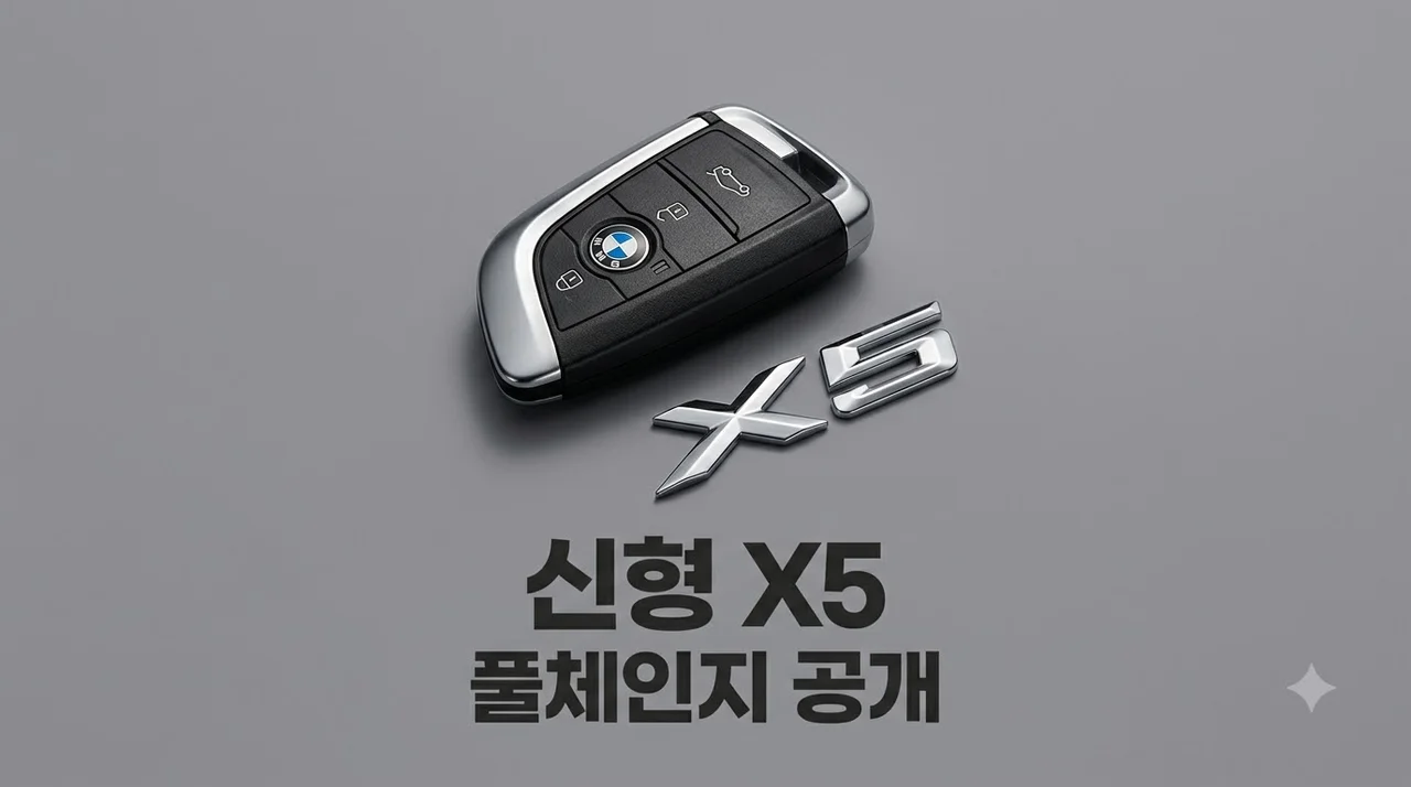 BMW X5 풀체인지, 젊은 부자 사로잡은 파격적인 변화 핵심 총정리