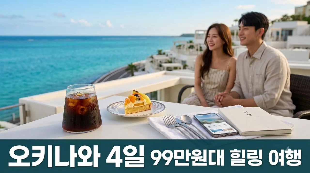 오키나와 4일, 99만원대에 떠나는 힐링 비치 리조트 여행