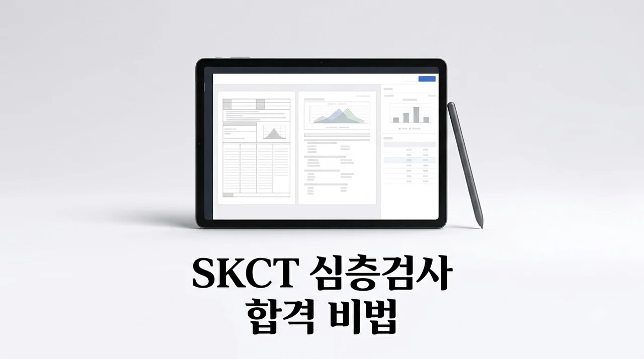 SKCT 심층검사 합격 전략! 일관성 높이고 무조건 합격하는 실전 팁