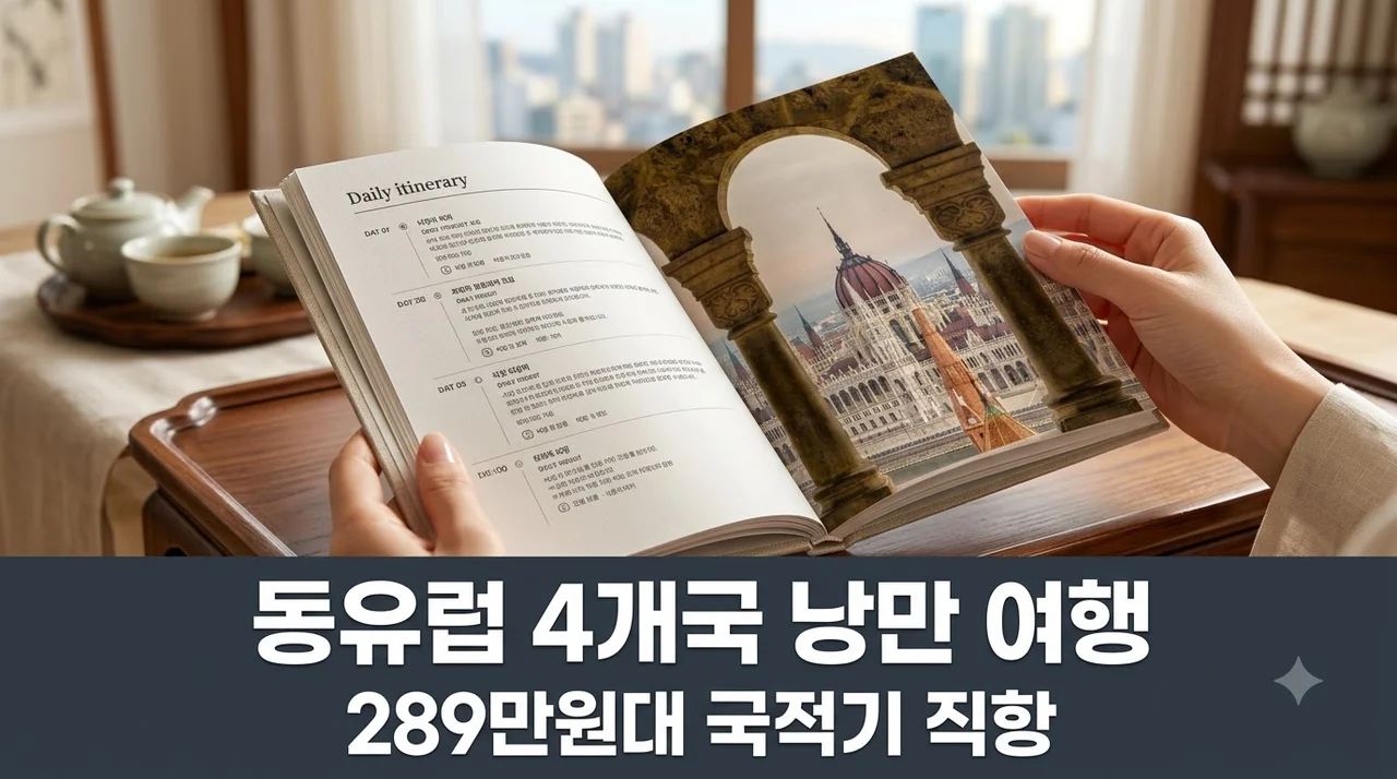 동유럽 4개국 9일, 289만원대 국적기 직항으로 떠나는 낭만 여행