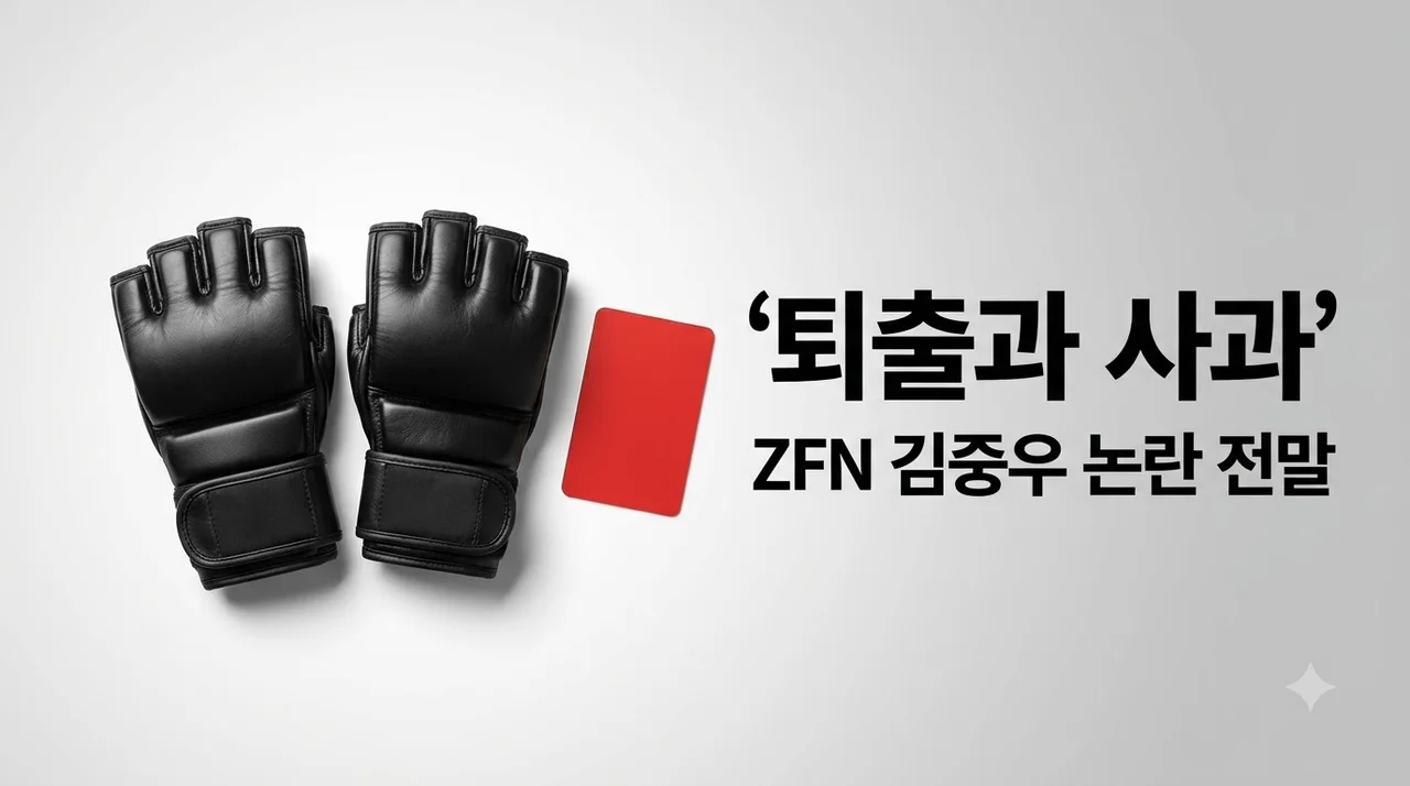 정찬성 측 김중우 퇴출 사과, ZFN 일반인 기절 사건 전말과 논란 정리