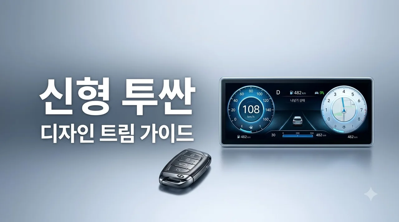 신형 투싼 풀체인지 새로운 디자인과 트림별 변화 완벽 가이드