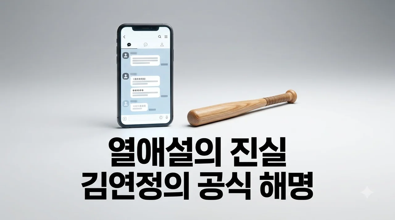 노시환·하지원 열애설 김연정 해명, 하늘에 맹세코 밝힌 진짜 진실