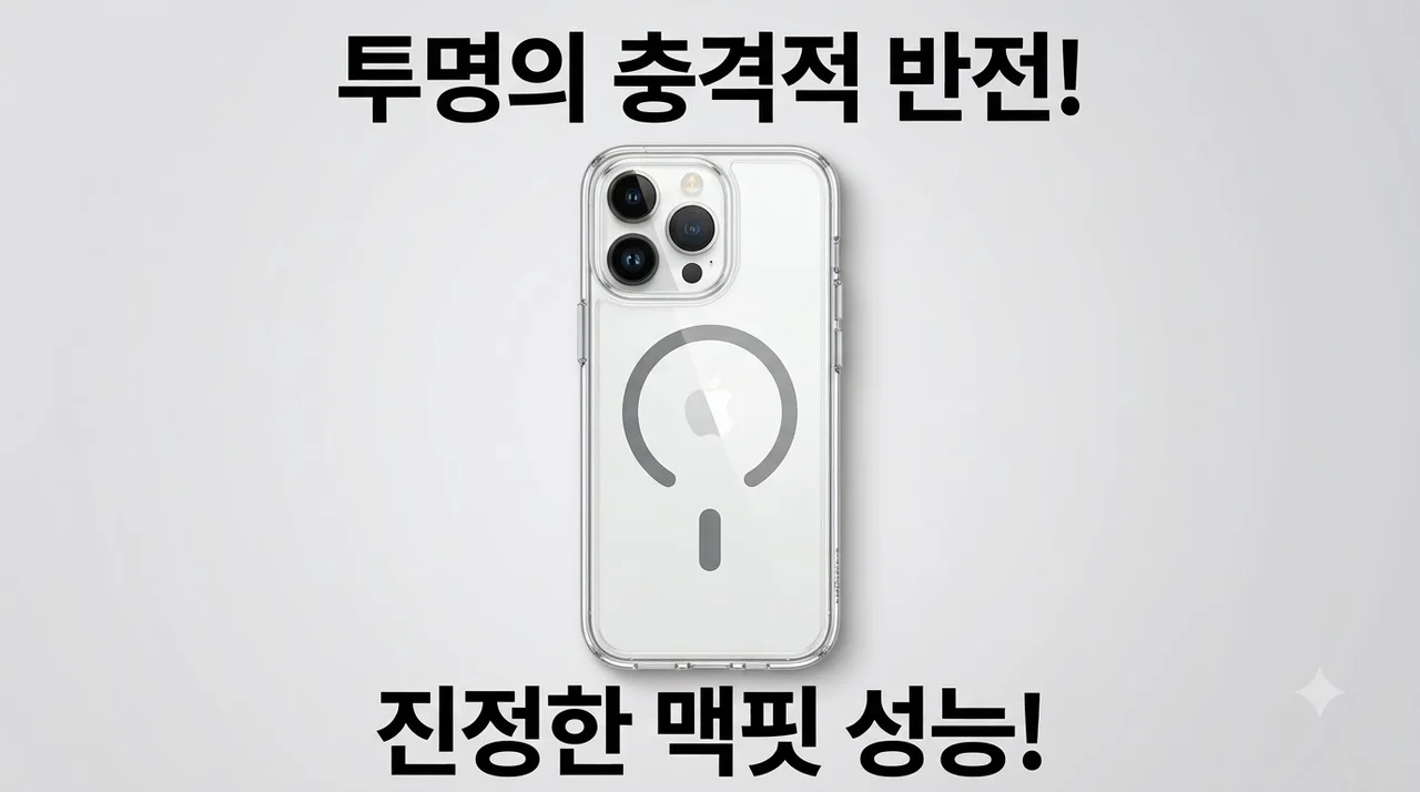 아이폰18 프로 슈피겐 울트라하이브리드맥핏 투명 맥세이프 케이스의 반전