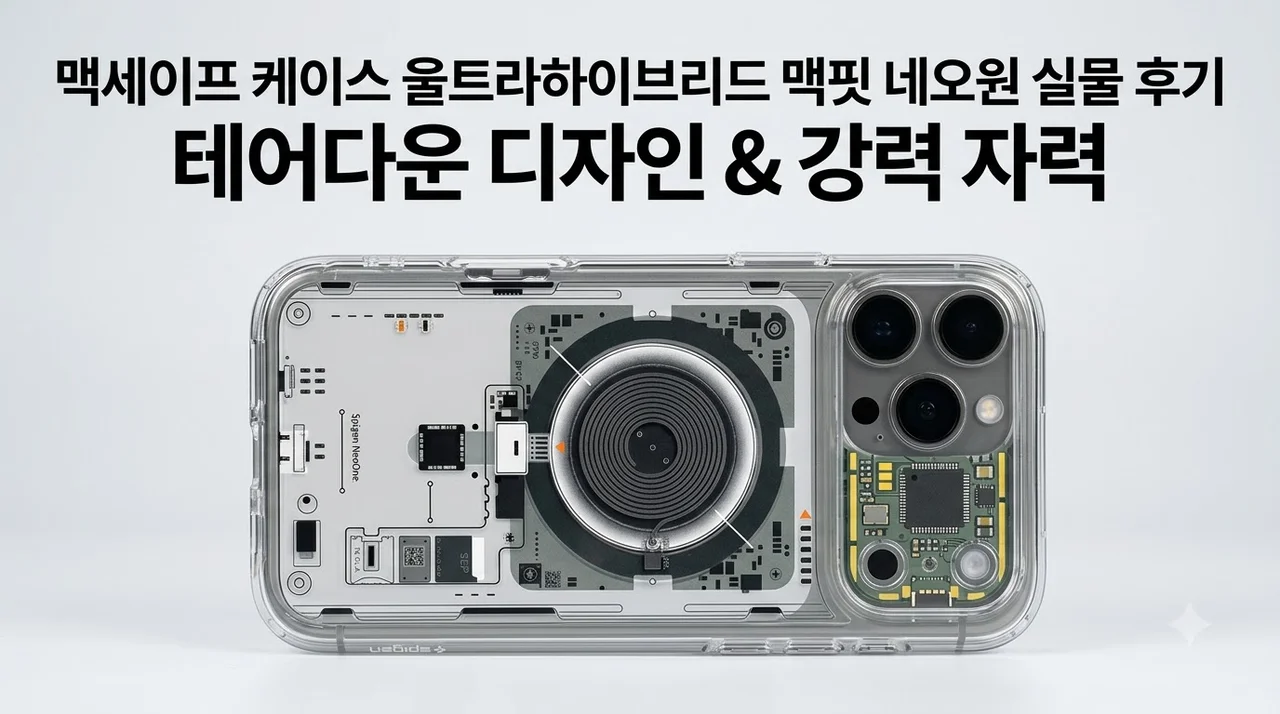맥세이프 케이스 울트라하이브리드 맥핏 네오원 실물 후기