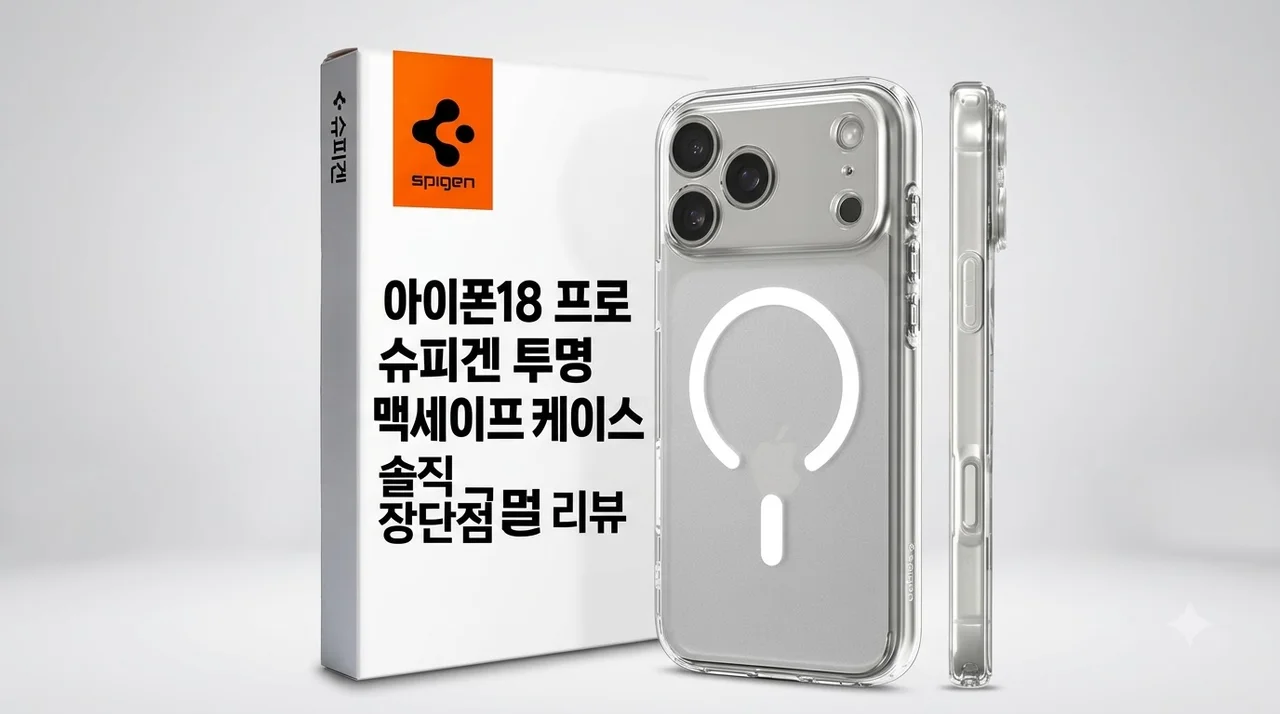 아이폰18 프로 슈피겐 투명 맥세이프 케이스 직접 써본 솔직 장단점