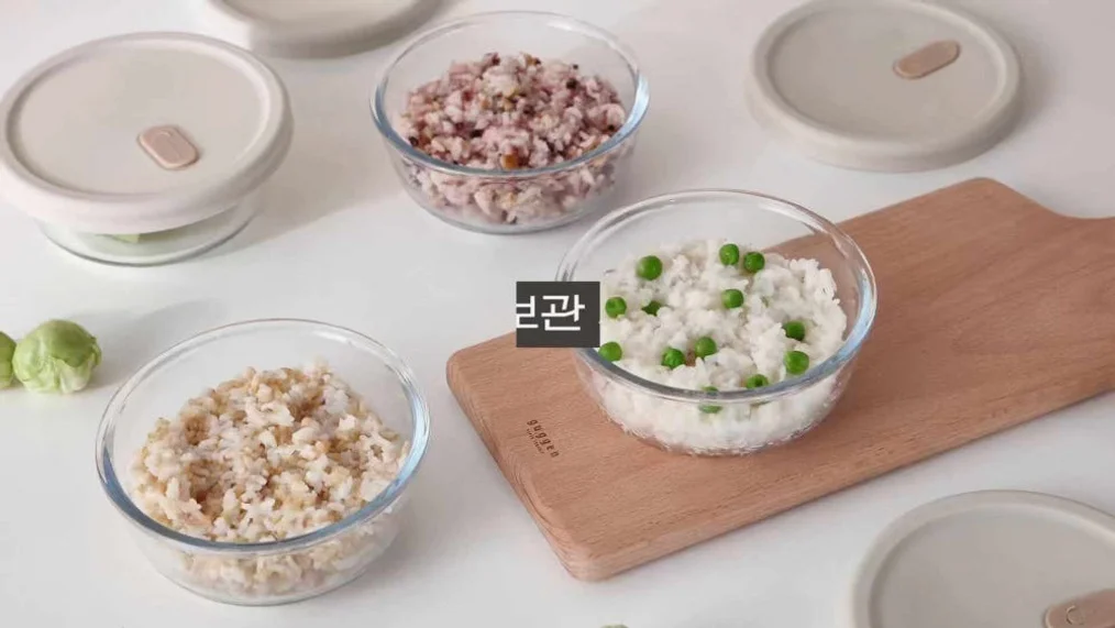 네오플램 전자렌지 용기 냉동 밥 보관용기 반찬통세트 360ML 10P 상세 이미지 3