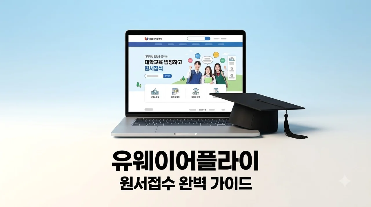 유웨이어플라이 원서접수 방법과 실수 없는 결제 가이드