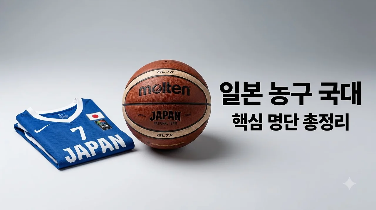 일본 농구 국대 명단 분석! 경기 일정 및 포지션별 강점 요약