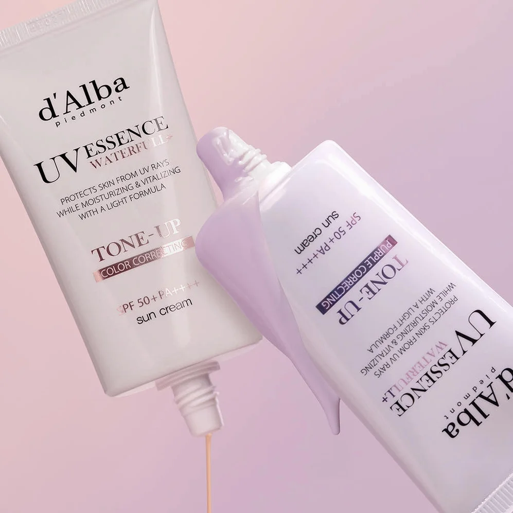 [1+1] 달바 비건 워터풀 톤업 선크림 50ml 2개 세트(4 Colors) 상세 이미지 1