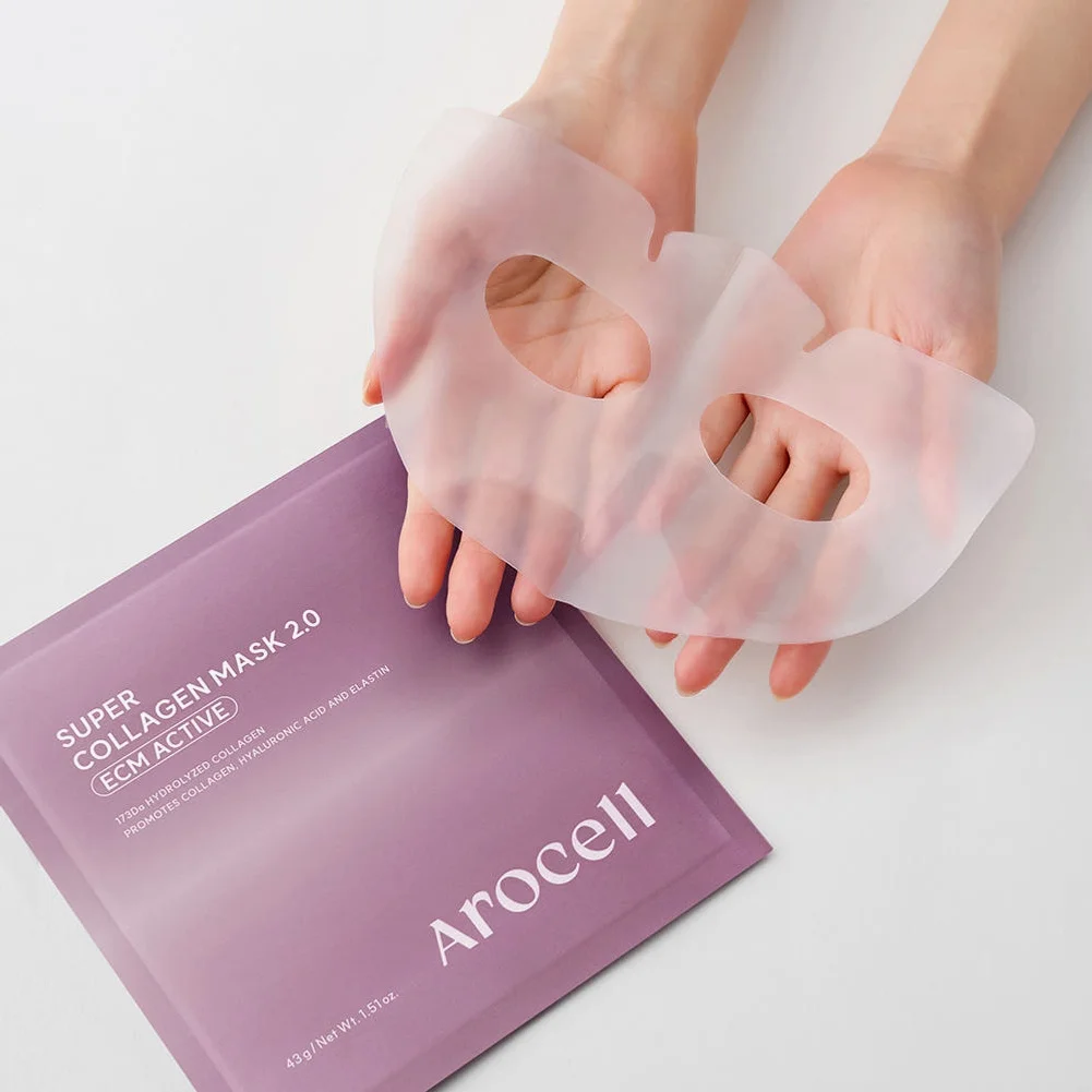 [10% 추가적립] 아로셀 슈퍼 콜라겐 마스크 2.0 ECM ACTIVE 12매 상세 이미지 1
