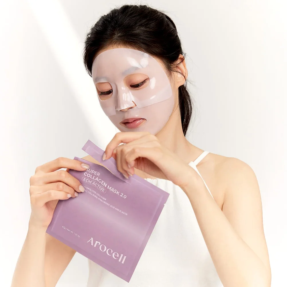 [10% 추가적립] 아로셀 슈퍼 콜라겐 마스크 2.0 ECM ACTIVE 12매 상세 이미지 2