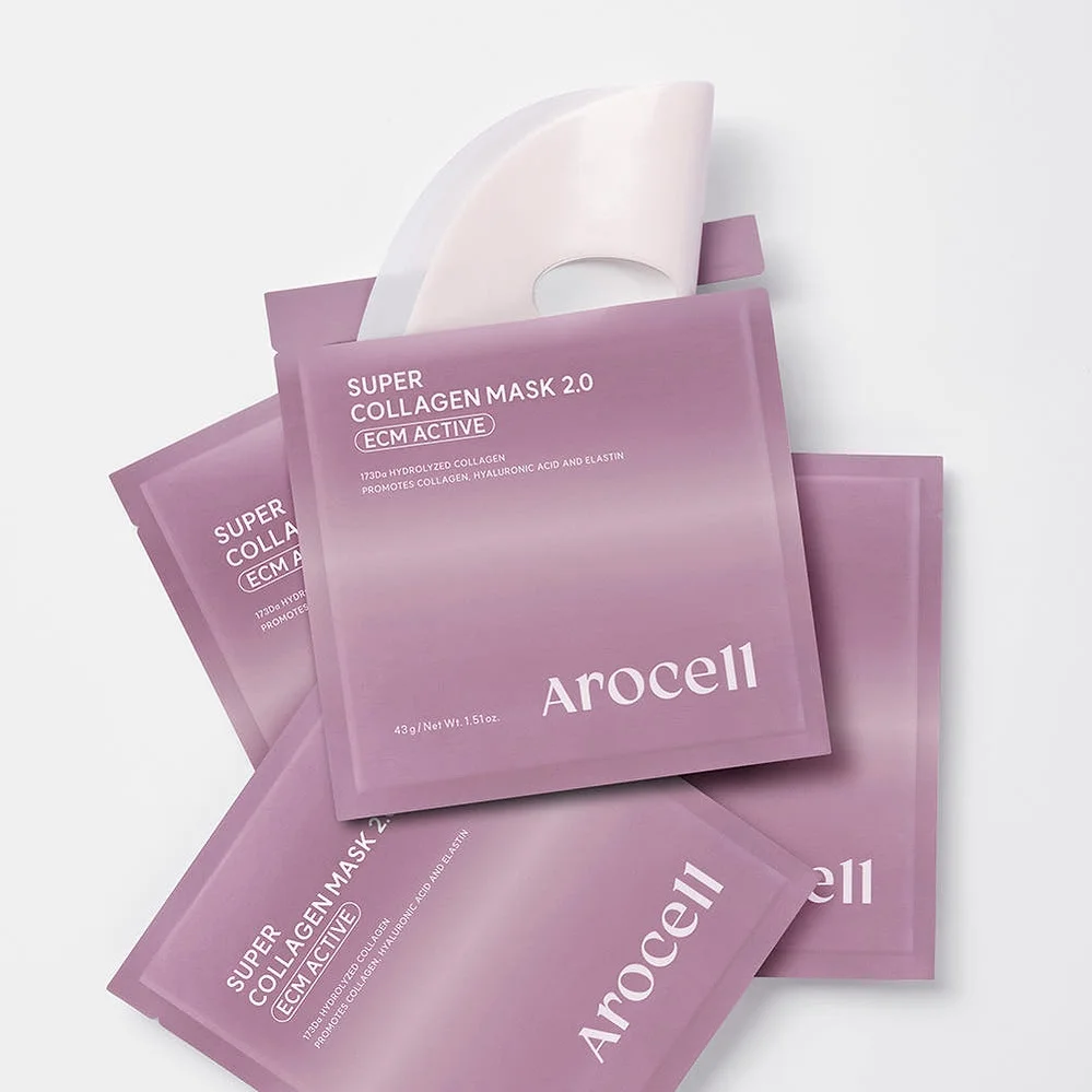 [10% 추가적립] 아로셀 슈퍼 콜라겐 마스크 2.0 ECM ACTIVE 12매 상세 이미지 4