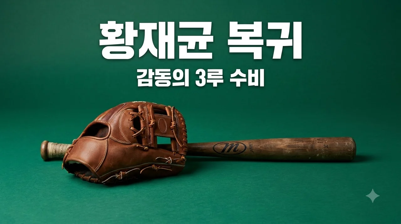 황재균 345일 만의 타석과 3루 수비 복귀전! 눈물과 감동의 순간 완벽 분석
